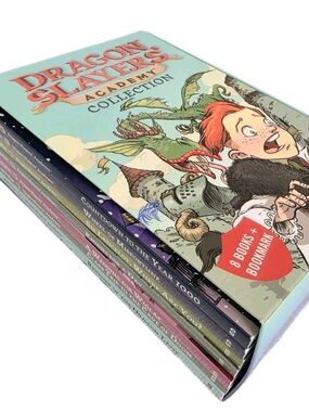 Dragon Slayers’ Academy Collection Book Set Fiction Adventure 7-10 Yrs McMullan